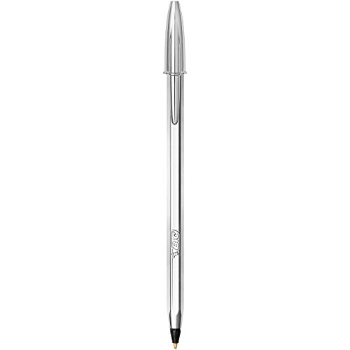 BIC Celebrate Cristal Shine, Boligrafos Punta Media, Óptimo para Escuela la Oficina y el Hogar, Una Variedad de Colores, Paquete de 2 Unidades (Punta de 1,0 mm)