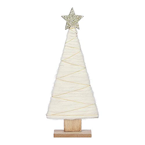 Black Box Arbol de Madera,Blanco, 31 x 13 x 5 cm