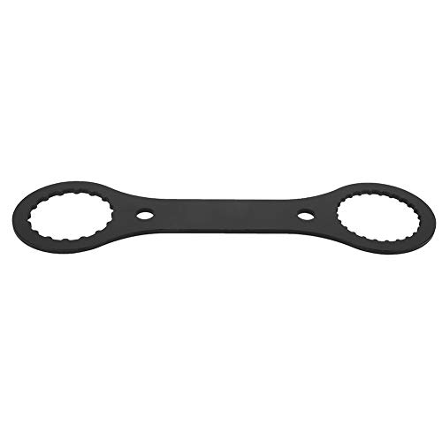 【𝐁𝐥𝐚𝐜𝐤 𝐅𝐫𝐢𝐝𝐚𝒚】 Negro Conveniente para Instalar Llave de pedalier de Bicicleta de montaña, Llave de pedalier, Herramienta de desmontaje del Juego de bielas de Bicicleta para Montar