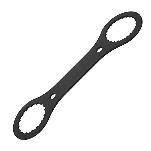 【𝐁𝐥𝐚𝐜𝐤 𝐅𝐫𝐢𝐝𝐚𝒚】 Negro Conveniente para Instalar Llave de pedalier de Bicicleta de montaña, Llave de pedalier, Herramienta de desmontaje del Juego de bielas de Bicicleta para Montar