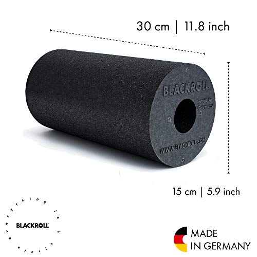 BLACKROLL® Juego de herramientas de automasaje para iniciarse en el entrenamiento de la fascia: rodillo de fascia estándar, doble bola 08 y libro de entrenamiento funcional de la fascia Blackroll