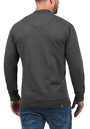 BLEND Arco Chaqueta Sudadera Jersey con Cuello Redondo, tamaño:M, Color:Charcoal (70818)