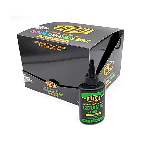 BLUB Lubricante Cadenas Bicicletas 120 ml, Grasa Cadenas MTB, Sellante de Bici, Aceite para Cadenas de Bicicletas, Grasa MTB, Lubricante para Todas Condiciones, Verde