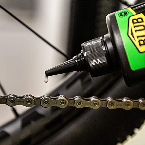 BLUB Lubricante Cadenas Bicicletas 120 ml, Grasa Cadenas MTB, Sellante de Bici, Aceite para Cadenas de Bicicletas, Grasa MTB, Lubricante para Todas Condiciones, Verde