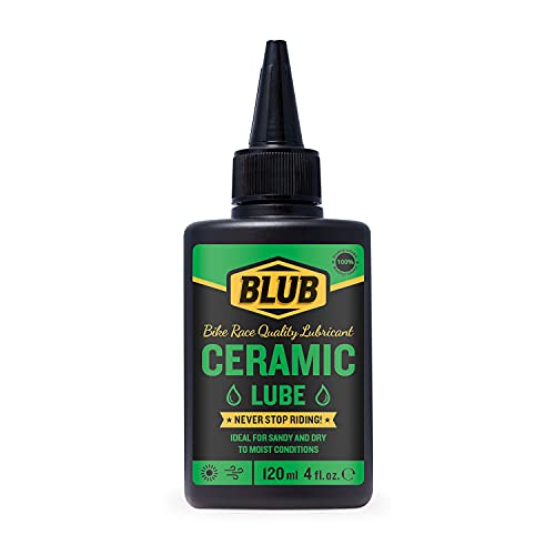 BLUB Lubricante Cadenas Bicicletas 120 ml, Grasa Cadenas MTB, Sellante de Bici, Aceite para Cadenas de Bicicletas, Grasa MTB, Lubricante para Todas Condiciones, Verde