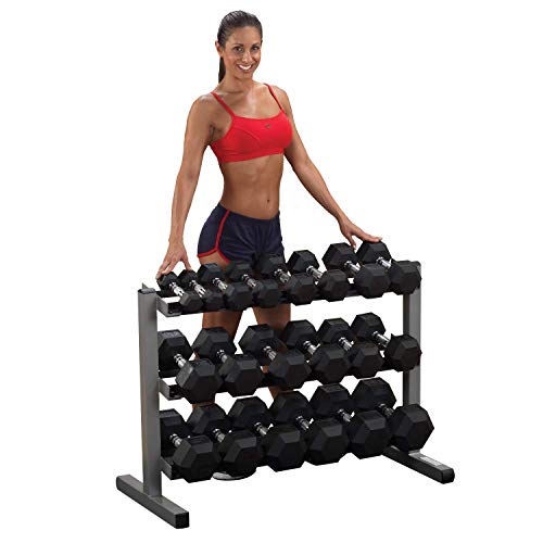 Body Solid  mancuerna Rack, 3 Niveles