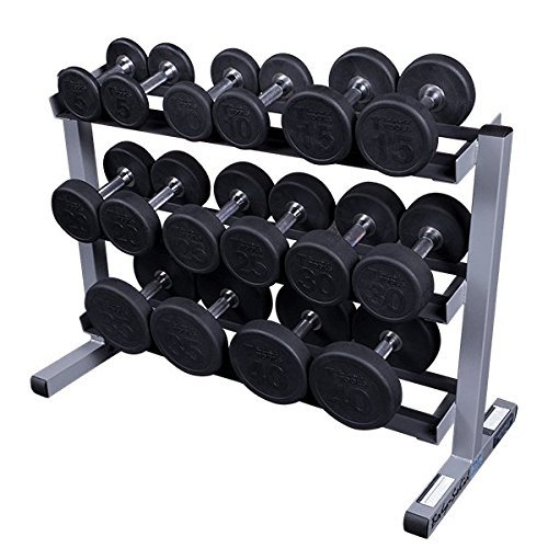 Body Solid  mancuerna Rack, 3 Niveles