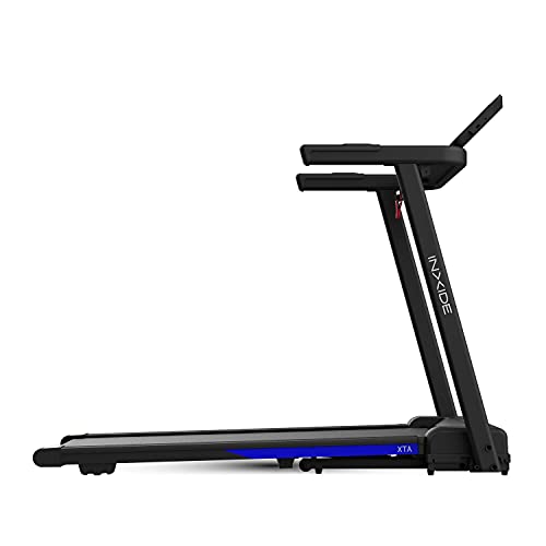 BODYTONE XTA Cinta de Correr Plegable con 9 Programas de Entrenamiento y 2 Posiciones | Cinta de Andar con Velocidad Ajustable hasta 14 km/h MP3 Pantalla LED | Peso máx 100 kg