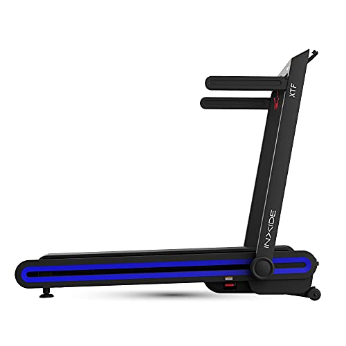 BODYTONE XTF Cinta de Correr Ultraplegable, 12 Posiciones Distintas | Inclinación Automática | Cinta de Andar con Velocidad Ajustable hasta 16km/h, Pantalla LED | Peso máx 100 Kg