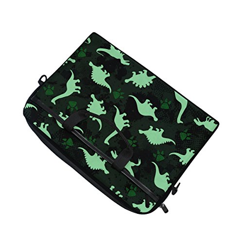 Bolsas de ordenador para ordenadores portátiles Bandolera personalizada dinosaurio ordenador portátil manga 15 pulgadas