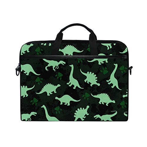 Bolsas de ordenador para ordenadores portátiles Bandolera personalizada dinosaurio ordenador portátil manga 15 pulgadas