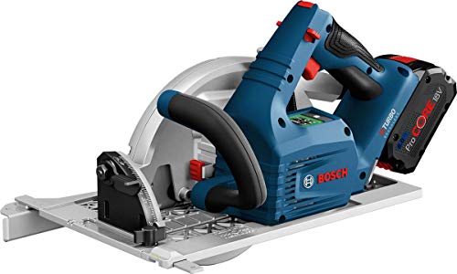 Bosch Professional BITURBO sierra circular portátil a batería GKS 18V-68 GC (velocidad de giro en vacío 2500-5000 r.p.m., compatible con carriles guía, sin baterías ni cargador, en maletín L-BOXX 238)