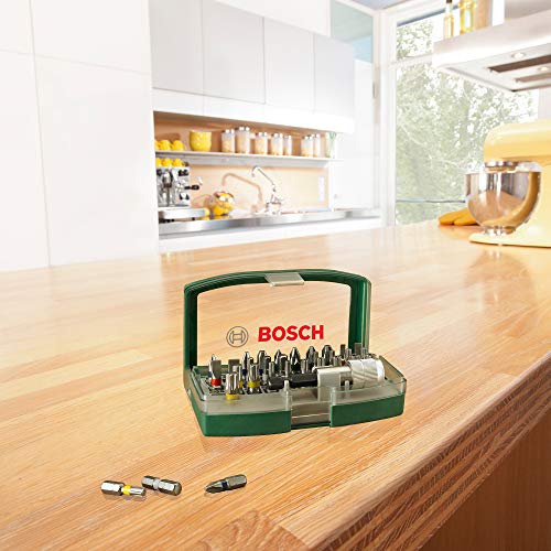 Bosch Set de 32 unidades para atornillar (accesorios para taladro atornillador)