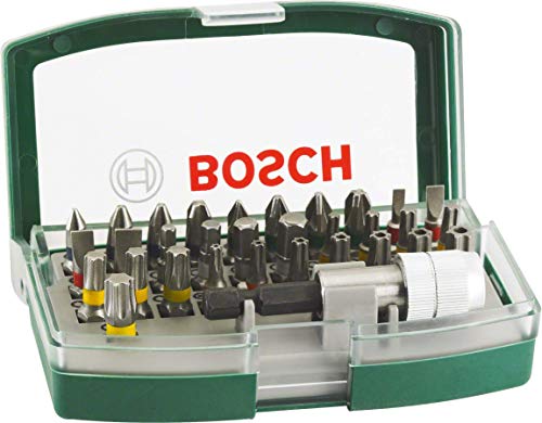 Bosch Set de 32 unidades para atornillar (accesorios para taladro atornillador)