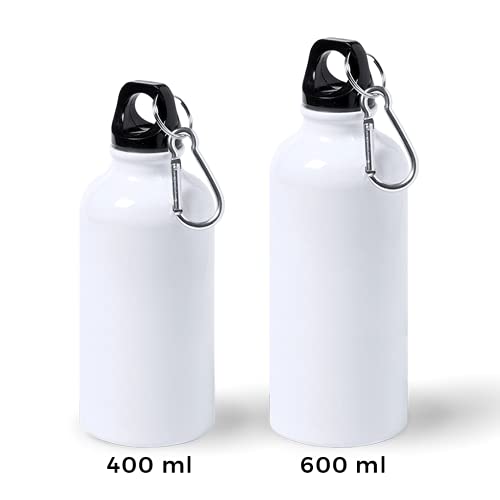 Botella de Aluminio Personalizada Infantil Equipos Fútbol (400ml)