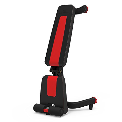 Bowflex 5.1S Stowable Bench Banco para Pesas, Adultos Unisex, Rojo, Negro, Gris, Talla Única