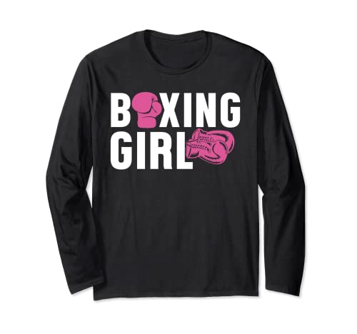 Boxeo Chica Boxeadora Mujer Boxeadora Manga Larga