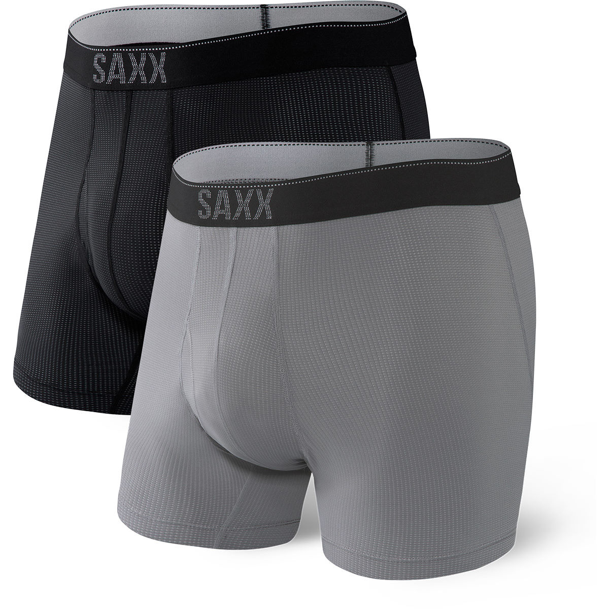 Bóxer SAXX Quest Boxer Brief Fly (paquete de 2) - Ropa interior