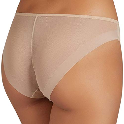 Braga bikini efecto tanga (M, nude)