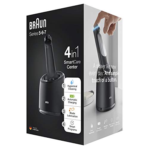 Braun Centro de Limpieza SmartCare 4 en 1 para Afeitadora Eléctrica Hombre Series 5, 6 y 7