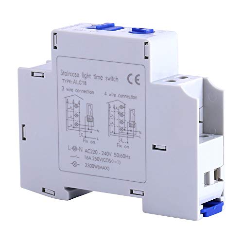 Broco AC 220-240V Temporizador de seguridad Enchufe Interruptor de luz programable Temporizador con Electrónico Programable Una Máquina para Múltiples Propósitos