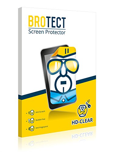 BROTECT Protector Pantalla Compatible con Yaesu FTA-450 Protector Transparente (2 Unidades) Anti-Huellas