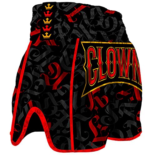 Buddha Fight Wear. Short Retro Crew Especialmente diseñado para el Kick Boxing, Muay Thai, K1 o Cualquier modalidad de Deportes de Contacto. Talla M (50-60 Kg)