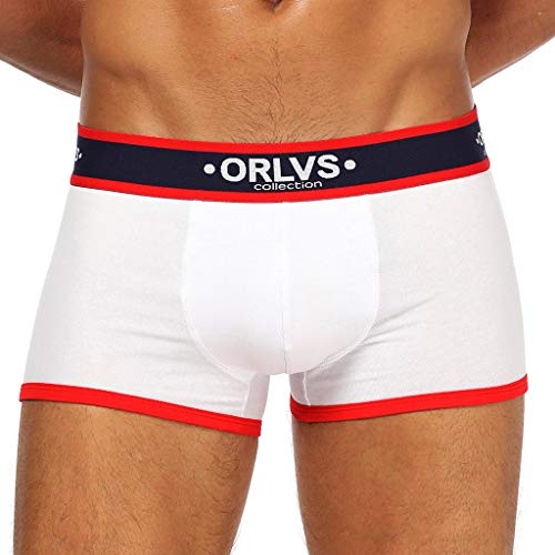 Buyaole-underwear Calzoncillos Hombre con Relleno,Boxer Rojo,Ropa Interior Hombre Clasica,Lenceria Gay Hombre,Tangas Mujer,Pantalones Cortos Hombre Fitness