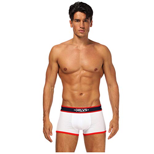 Buyaole-underwear Calzoncillos Hombre con Relleno,Boxer Rojo,Ropa Interior Hombre Clasica,Lenceria Gay Hombre,Tangas Mujer,Pantalones Cortos Hombre Fitness