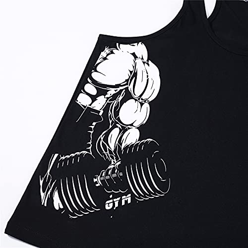 Cabeen Camisetas de Tirantes para Hombre Bodybuilding Sport Tank Top Gym Fitness sin Mangas Shirts