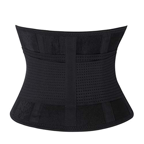 Cabeen Faja Reductora Adelgazante Mujer y Hombre，Faja para Gimnasio，Cinturón Lumbar Abdominal Adjustable para Sudar y Hacer Deporte,Fitness y Proteger los lumbares