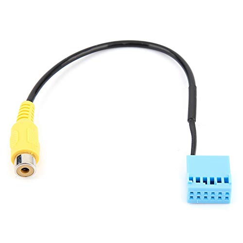 Cable Adaptador de cámara de visión Trasera de Coche Cable de vídeo de cámara de Respaldo de visión Trasera Cable de grabadora de Coche inversa Extensión para Vi Jetta 5 6 MK5 MK6 Passat B6 Toura