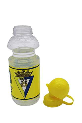 Cádiz Club de Fútbol, Botella Cantimplora, con Boquilla de Seguridad, Capacidad 500 ml, Producto Oficial del Cádiz (CyP Brands)