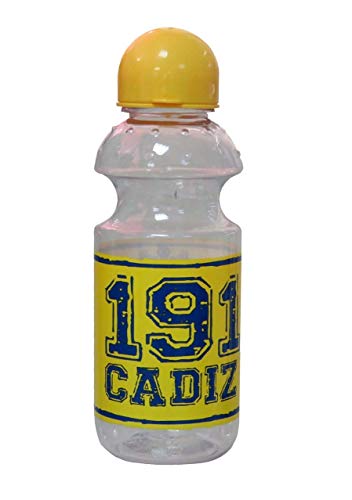 Cádiz Club de Fútbol, Botella Cantimplora, con Boquilla de Seguridad, Capacidad 500 ml, Producto Oficial del Cádiz (CyP Brands)