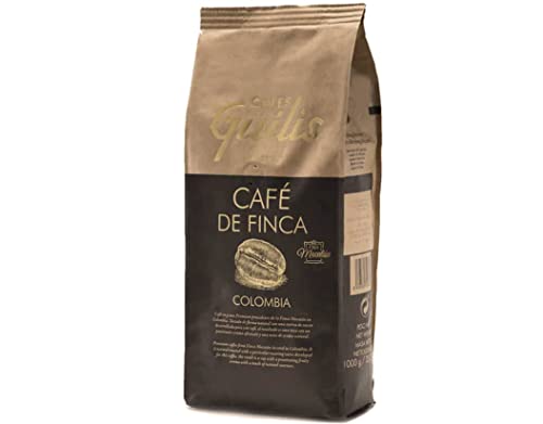 CAFES GUILIS DESDE 1928 AMANTES DEL CAFE Café Colombiano en Grano Arábica Tueste Natural. Finca Mocatán 1 Kilogramo