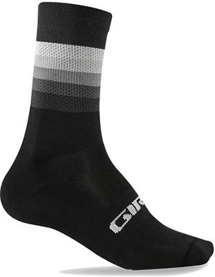 Calcetines altos Giro Comp Racer - Black Heatwave, Black Heatwave