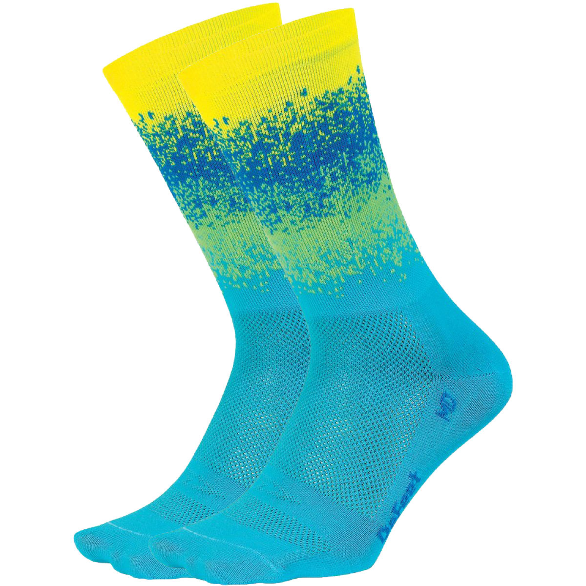 Calcetines DeFeet Aireator Barnstormer Ombre (15 cm aprox.) - Calcetines