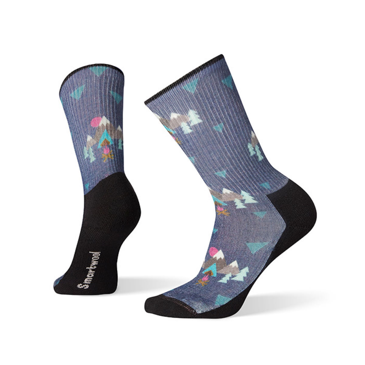 Calcetines deportivos con estampado Smartwool Hike Light Under Stars para mujer - Calcetines