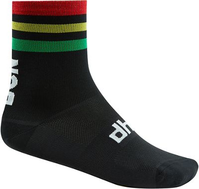 Calcetines dhb BCN SS21 - Negro/Multicolor - L/XL, Negro/Multicolor