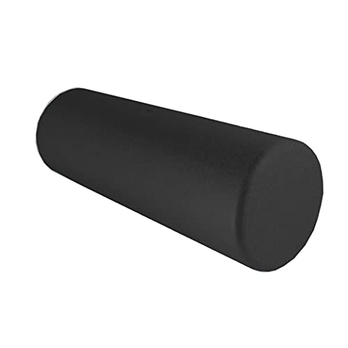 Calma Dragon Foam Roller EPP, 89898, Rodillo de masajes, Roller para Yoga, Fitness, Pilates, Cilindro para Masajes Musculares, Longitud 45 cm diámetro 15 cm, Rodillo miofascial Profesional (negro)