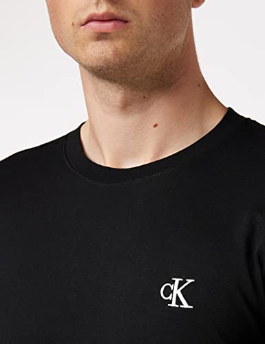 Calvin Klein Jeans Essential Slim tee Camiseta, CK Black, M para Hombre