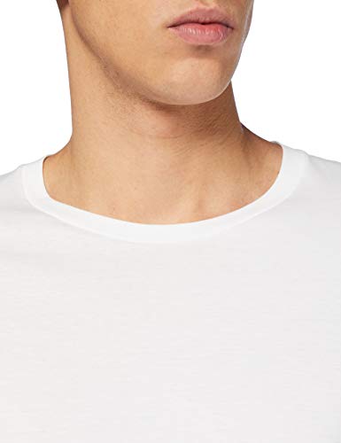 Calvin Klein S/S Crew Neck 3PK, Camiseta para Hombre, Blanco (White), L