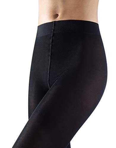 CALZITALY Leggings Danza Para Mujer | Mallas De Ballet En Microfibra | 60 Den | Negro, Rosa | S/M, L/XL | Calcetería Italiana | (S/M, Negro)