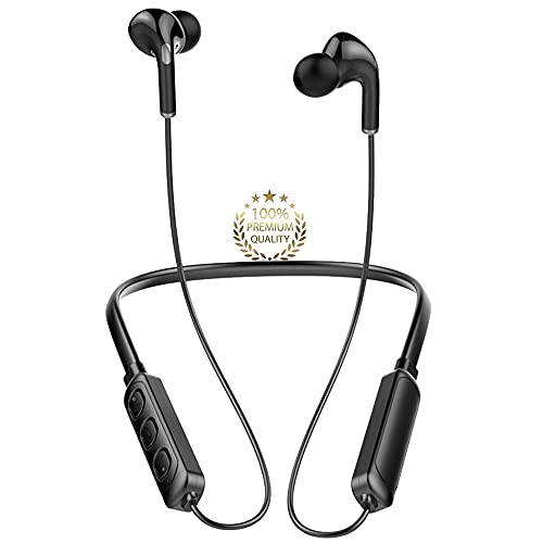 CambridgeLUCKYIN REFINEDDS Auriculares Bluetooth, Auriculares Inalámbricos Bluetooth, Auriculares con Cancelación de Ruido, In-Ear Auricular de IPX7 Impermeable Micrófono