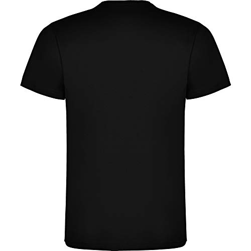 Camiseta Personalizada Hombre · Manga Corta · 100% Algodón · Impresión Directa (DTG) Impresión (Negro, L)