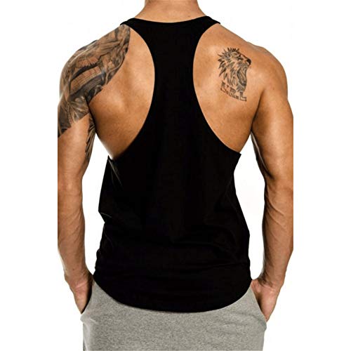 Camisetas Deportiva de Tirantes Entrenamiento Fitness Gimnasio Chaleco Músculo Fit para Hombre