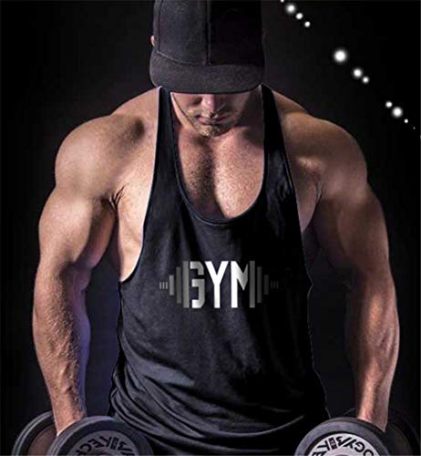 Camisetas Deportiva de Tirantes Entrenamiento Fitness Gimnasio Chaleco Músculo Fit para Hombre