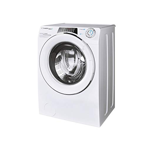 Candy RapidÓ RO 16106DWMCE/1-S - Lavadora 10 kg, Motor inverter, WiFi, Alexa y Google Home, Función Snap y Wash, Vapor, 9 ciclos rápidos, 1600 rpm, Blanco