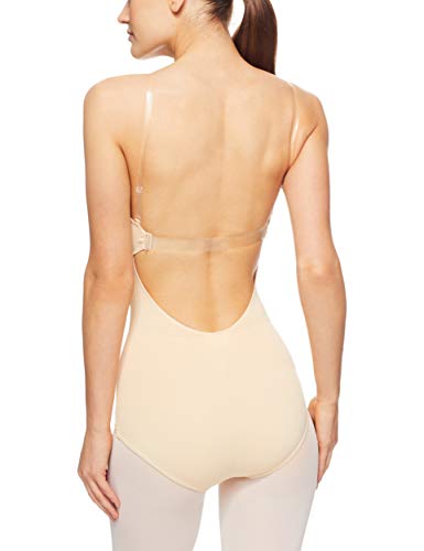 Capezio 3565 W Bratek - Maillot para Mujer, 3565, Mujer, Color Color Carne, tamaño Small