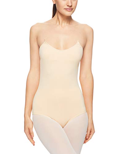 Capezio 3565 W Bratek - Maillot para Mujer, 3565, Mujer, Color Color Carne, tamaño Small